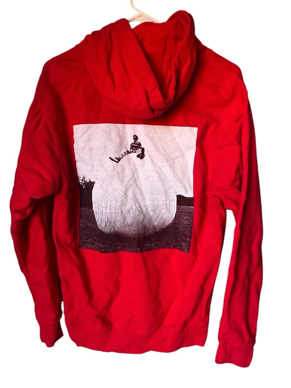 Harry’s House Tour Harry Styles Red Graphic Hoodie Sweatshirt Women’s S
